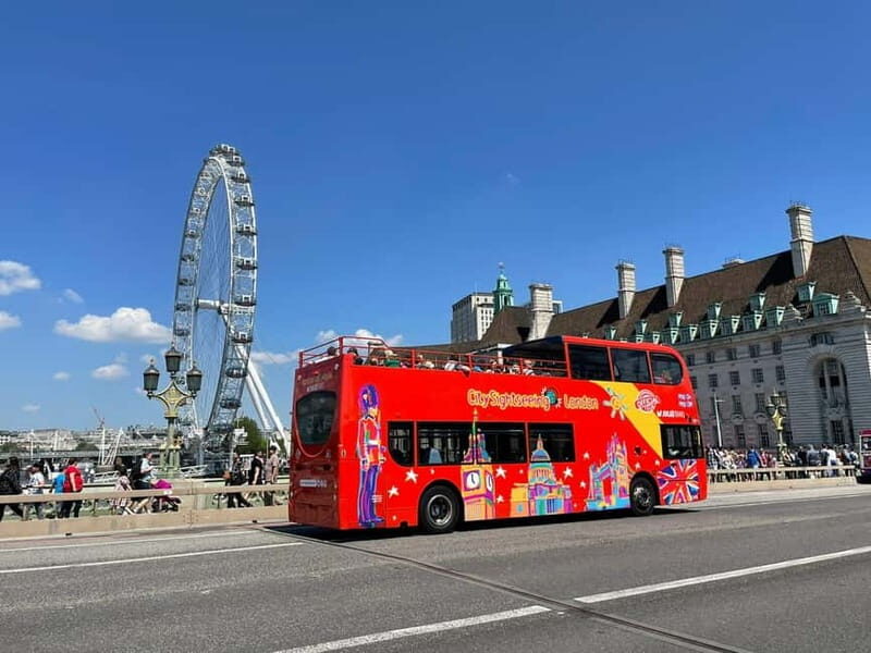 City Sightseeing London Hop-On Hop-Off Bus & Bookable Extras - Red Route: Westminster to the Tower, with the iconic stuff within easy reach