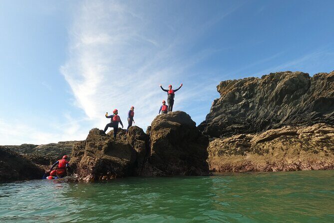 Coasteering (Cliff Jumping, Scrambling, Wild Swimming) on Anglesey - Getting There: The Porthdafarch Meeting Point and What to Plan