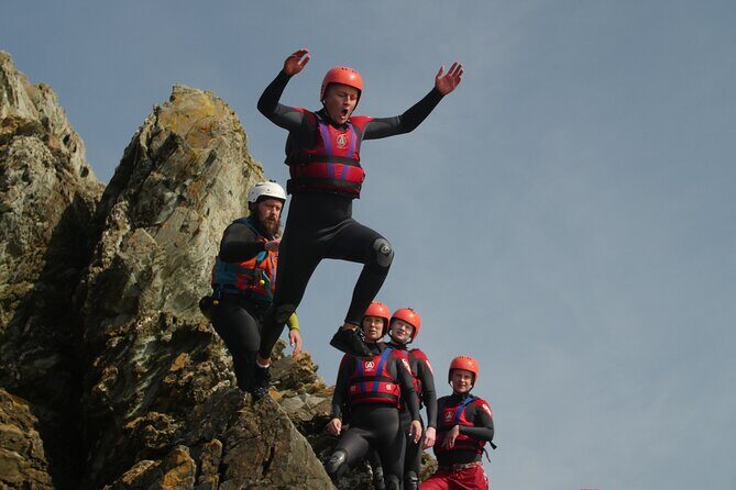 Coasteering on Anglesey - Key things you’ll notice right away