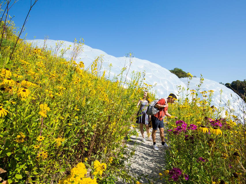 Cornwall: Eden Project Entry Ticket - Food, Rest Stops, and Getting Around the Site