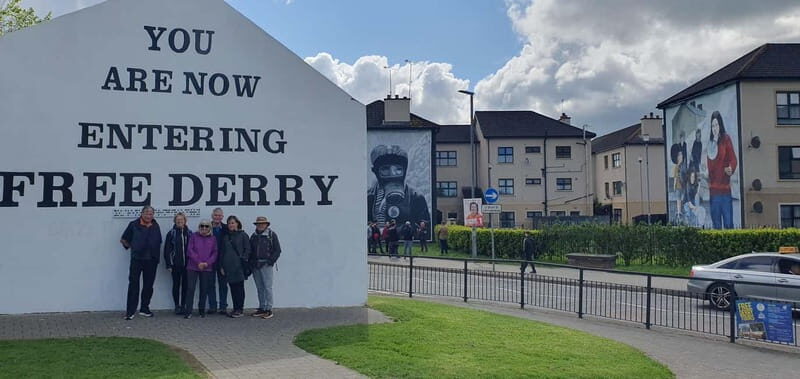 Derry City: The Troubles Bogside Walking Tour. - A 90-minute Bogside walk through real, still-recent history