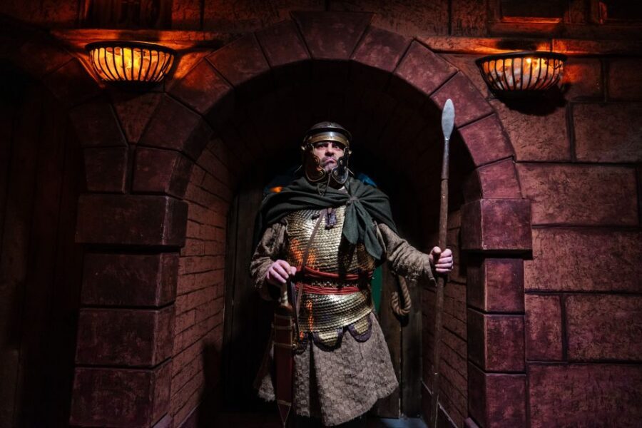 Deva Roman Experience - Roman bath house and market street: the daily-life core