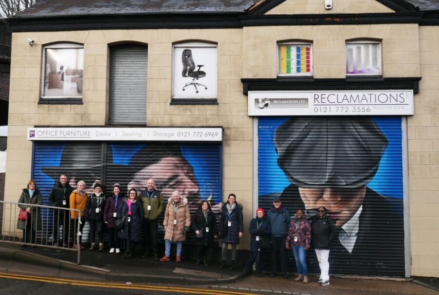 Digbeth, Public art and Peaky Film Guided Walking Tour - Public art on the walls: street art you can actually read