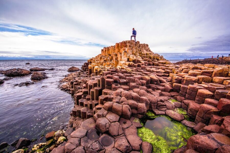 Dublin: Giant's Causeway, Dark Hedges & Titanic Guided Tour - Dunluce Castle ruins: a quick stop with big Atlantic energy