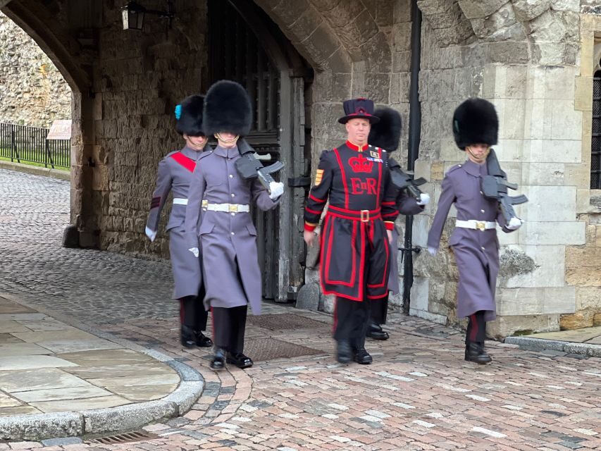 Early Access:Tower of London Opening Ceremony & Royal London - Thames River boat ride: quick escape to royal Westminster