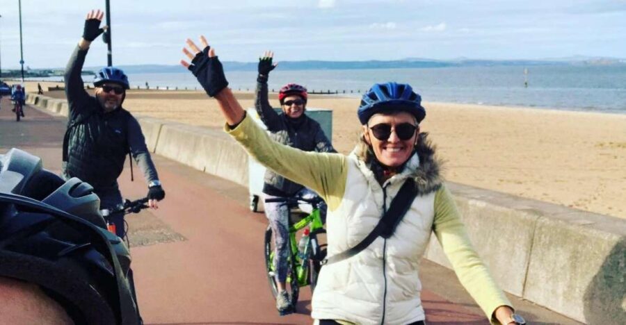 Edinburgh: 20-mile cycle tour (mostly traffic free) - Key highlights at a glance