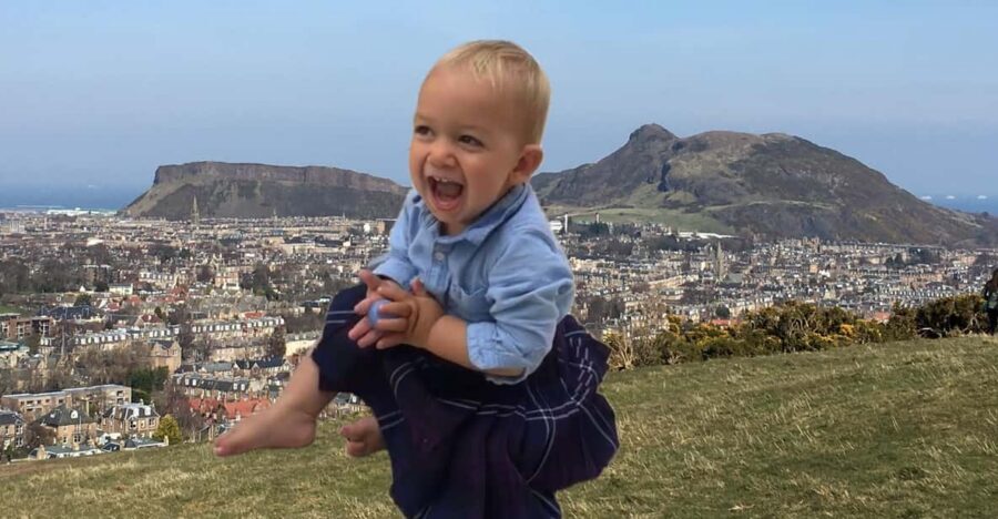Edinburgh: a Scottish experience for Children in German - Mini Highland Games: playful competition that feels authentic
