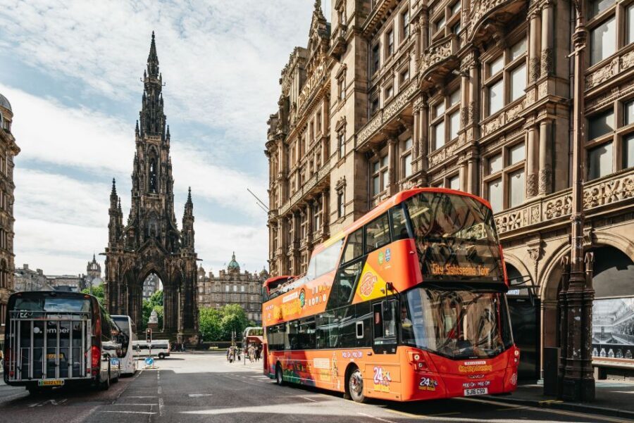 Edinburgh: City Sightseeing Hop-On Hop-Off Bus Tour - Old Town to Royal Mile: key stops and what to watch for