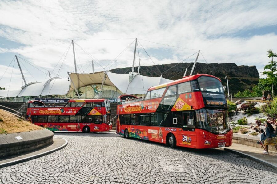 Edinburgh: City Sightseeing Hop-On Hop-Off Bus Tour - Ticket value: 24 hours, 9 languages, and Kids Go Free