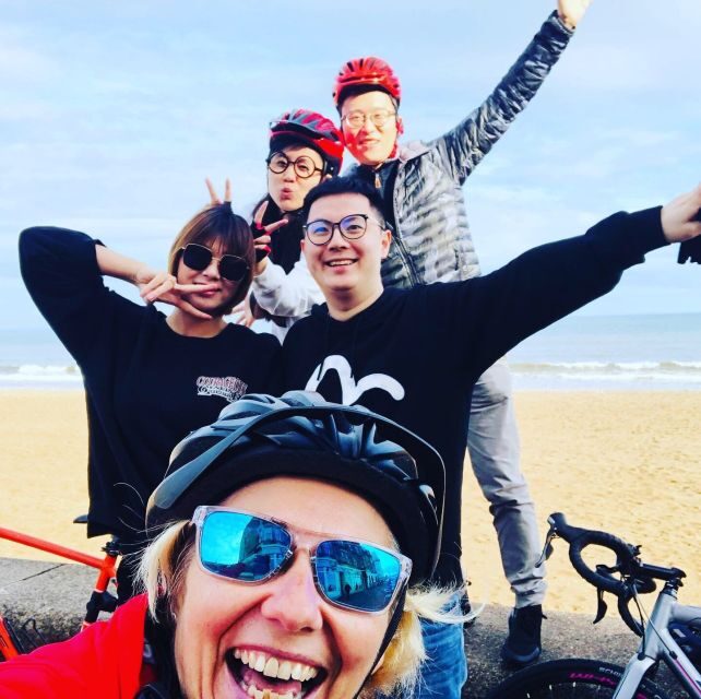 Edinburgh: Cycle Tour to the Coast (family friendly) - Family-friendly pacing: kids, child seats, and e-bike help