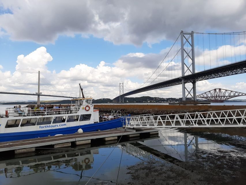 Edinburgh: 'Firth of Forth' Three Bridges Sightseeing Cruise - The Forth Bridge Photo Stops: UNESCO Views You Can Actually Get Close to