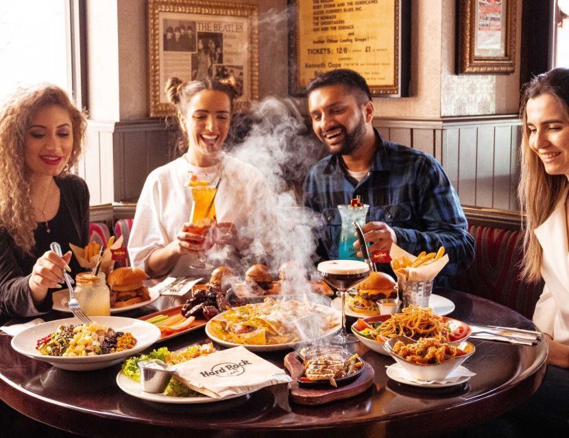 Edinburgh: Hard Rock Cafe with Set Menu for Lunch or Dinner - Key things to know before you go
