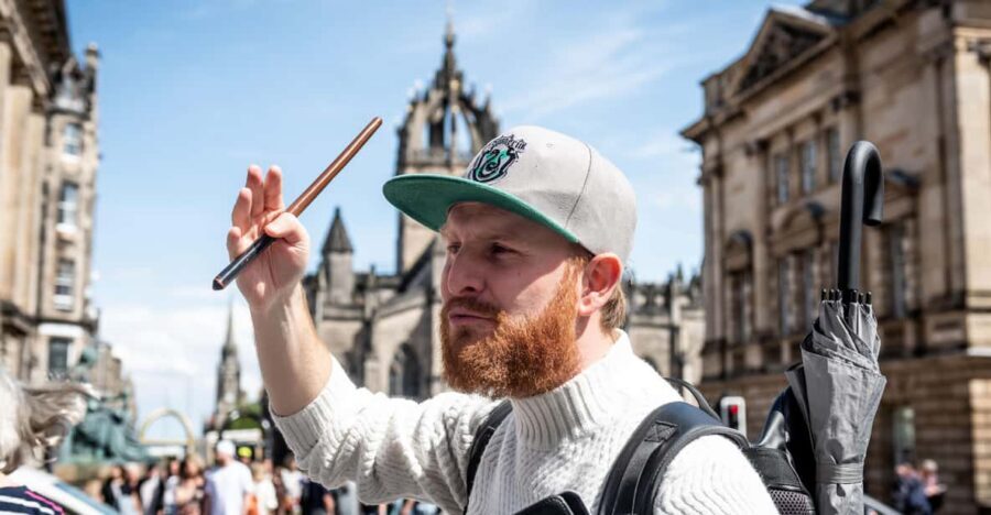 Edinburgh: Harry Potter Walking Tour and Castle Entry Ticket - Tron Kirk, Waverley Station, and Old College: how everyday Edinburgh becomes wizard-world
