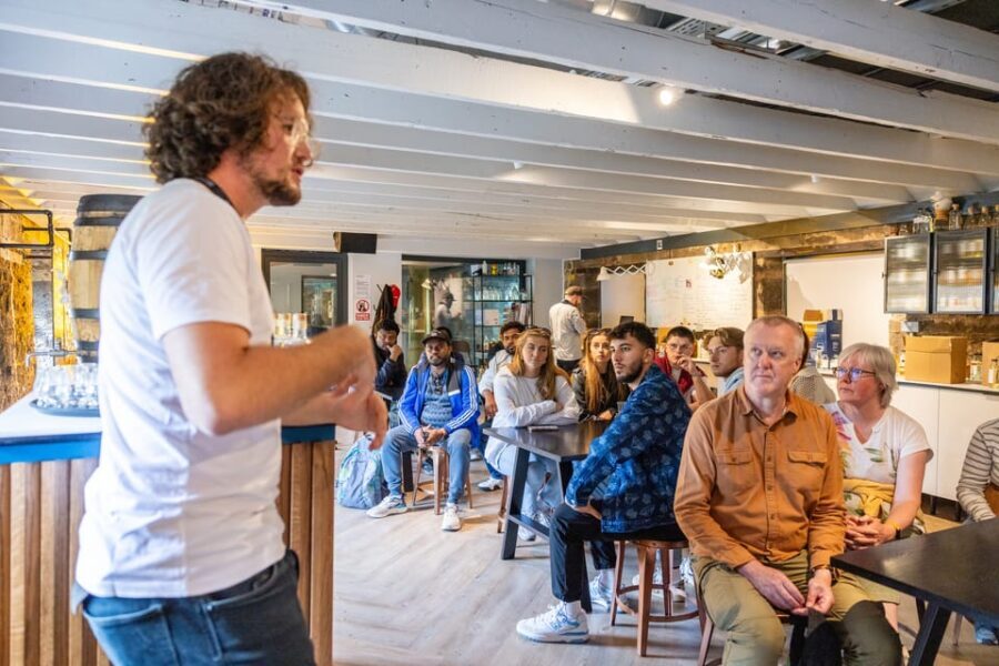 Edinburgh: Holyrood Distillery Whisky & Gin Tour - Cask Room Finish: Seasoned Oak, Ageing Myths, and a Tutored Single Malt Tasting