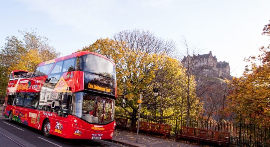 Edinburgh: Hop-On Hop-Off Bus Pass with 3 City Tours - Waterloo Place: Your starting point, and how the system actually works