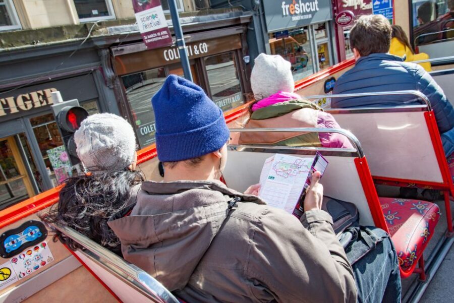 Edinburgh: Hop-On Hop-Off Bus Pass with 3 City Tours - Open-top deck reality: views, timing, and what the weather will do