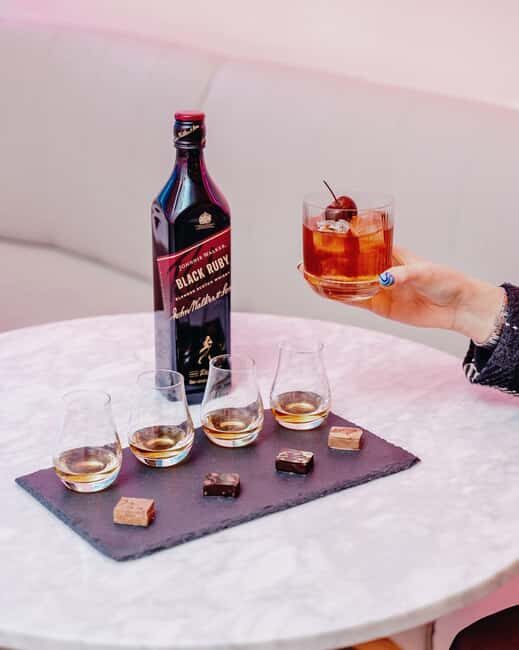Edinburgh: Luxury Whisky & Scottish Chocolate Tasting - The core experience: four drams, four truffle pairings