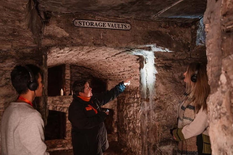 Edinburgh: Multi-Sensory Small-Group Historic Vaults Tour - Entering the Blair Street Underground Vaults beneath South Bridge