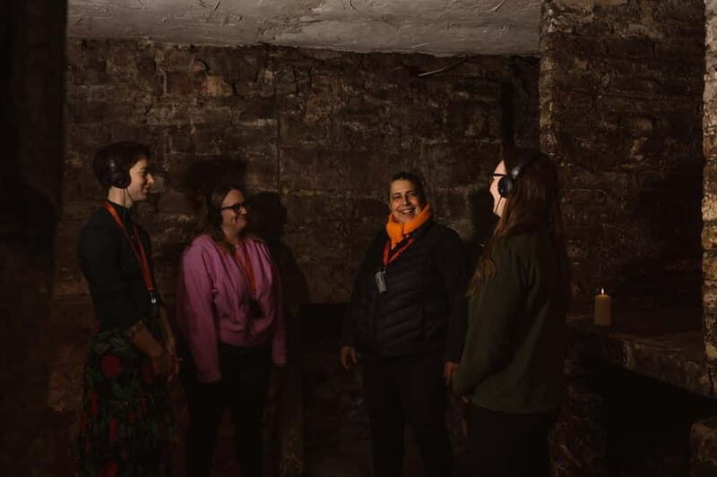 Edinburgh: Multi-Sensory Small-Group Historic Vaults Tour - Going underground: what the Blair Street walk feels like