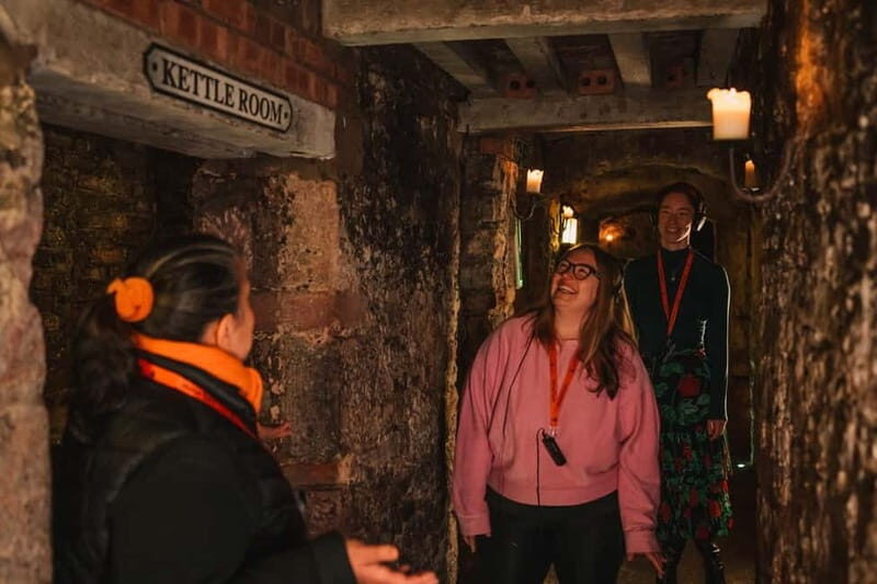 Edinburgh: Multi-Sensory Small-Group Historic Vaults Tour - Starting at Mercat Cross and linking the Old Town above to the underground