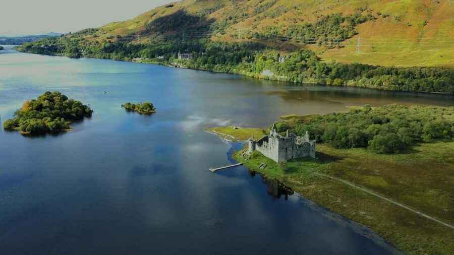 Edinburgh: Oban, Kilchurn Castle & Inveraray Tour in Spanish - The Trossachs to Loch Awe: history showing up on the road