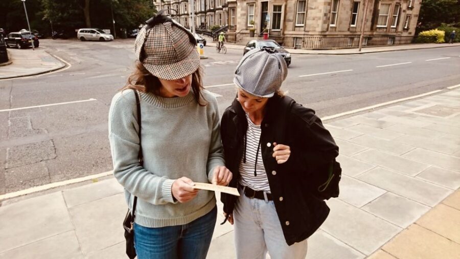 Edinburgh: Private Sherlock Holmes Adventure Tour Challenge - Quick look before you go