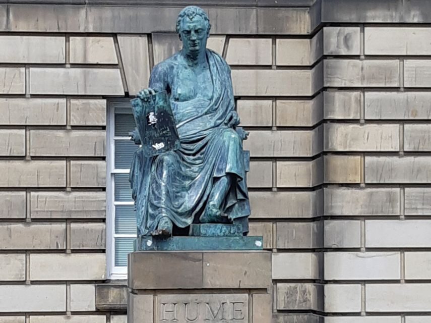 Edinburgh: Royal Mile Scottish Enlightenment Walking Tour - The Old Town’s statues feel like characters, not décor