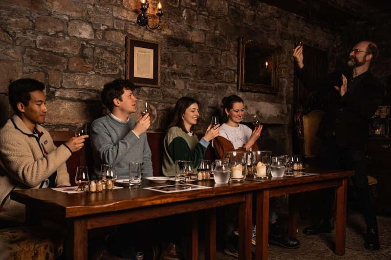 Edinburgh: Small-Group History of Whisky Tour with Tasting - Starting at Mercat Cross: the Royal Mile gives context fast
