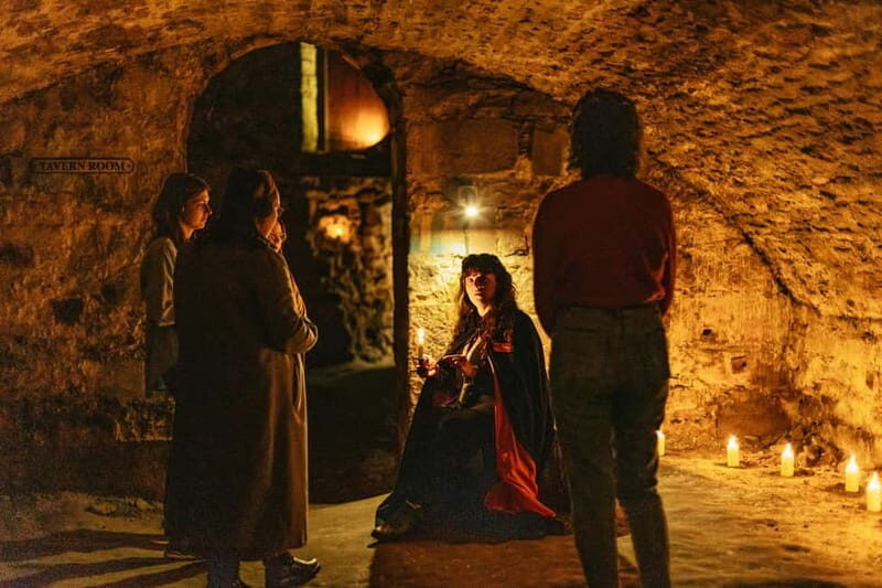 Edinburgh: Underground Vaults Evening Ghost Tour with Whisky - Descending into Blair Street Underground Vaults