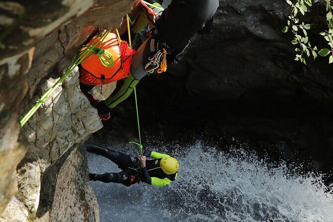 Falls of Bruar Canyoning - The route is mapped and the guide is with you the whole way