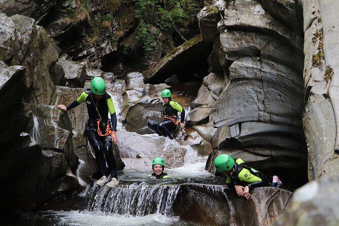 Falls of Bruar Canyoning - Private transport from Ballinluig (Pitlochry area): less faff, more canyon time