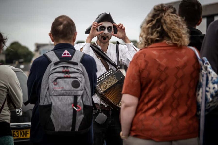 Falmouth: Spookily Enjoyable Ghost Tour - Meet Your Undead Pirate: How the Guide Balances Warmth and Horror