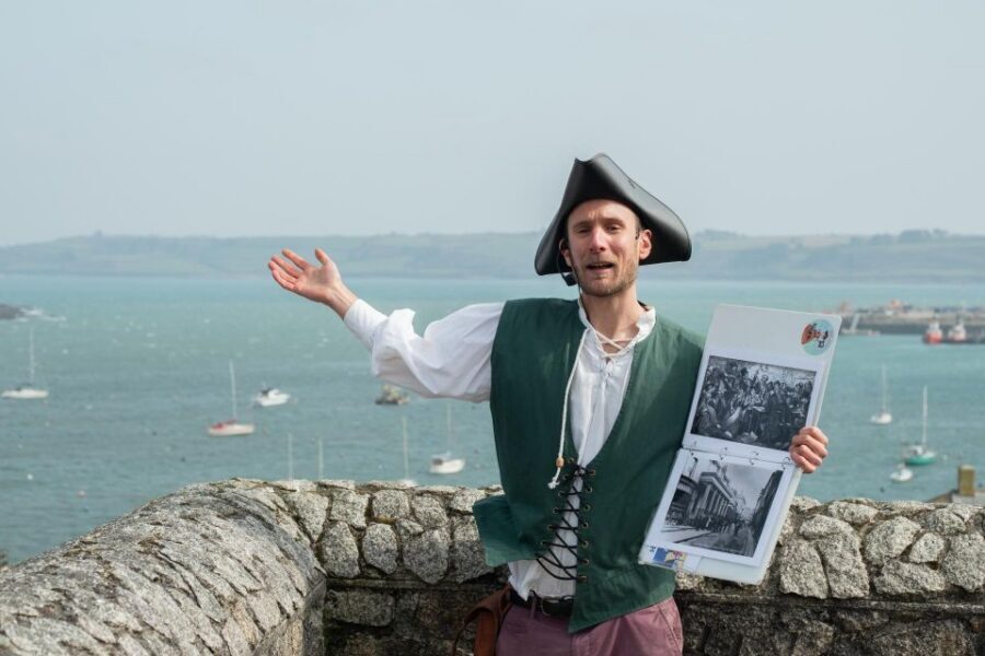 Falmouth: Vibrant Historical Walking Tour (award-winning) - Live Music on a Button Accordion: The Tempo Setter