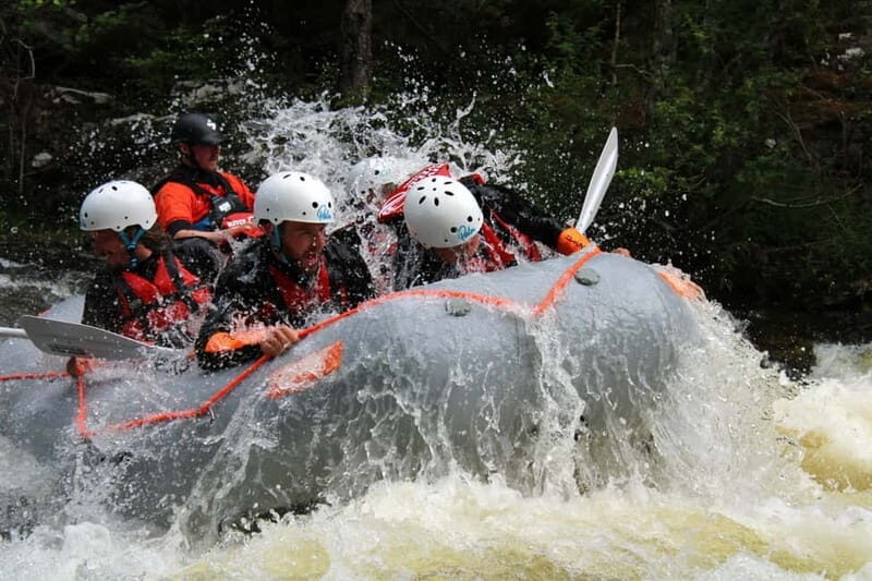 Fort William, Highlands: WHITE WATER RAFTING - River Garry - Hitting the water: the River Garry run you’ll remember