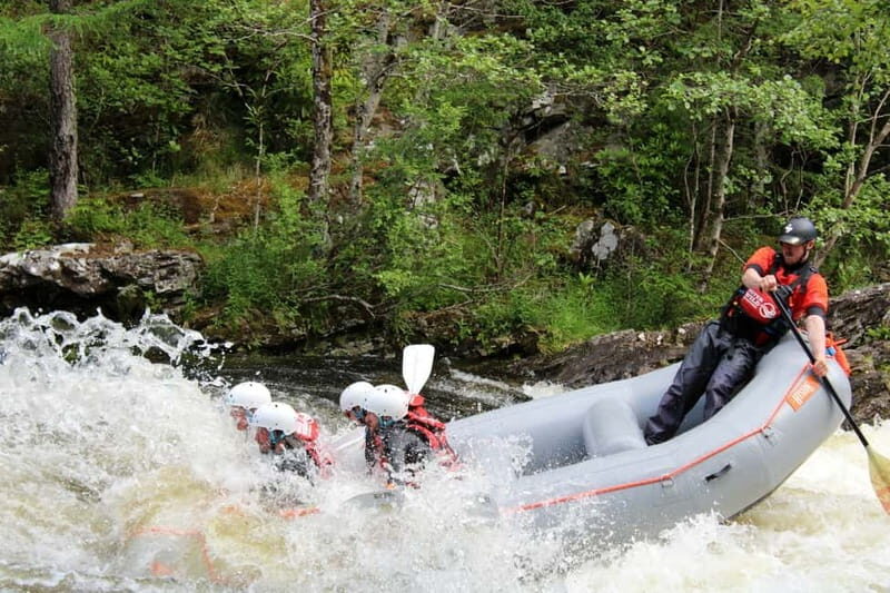 Fort William, Highlands: WHITE WATER RAFTING - River Garry - Why they run it twice (and how that helps)