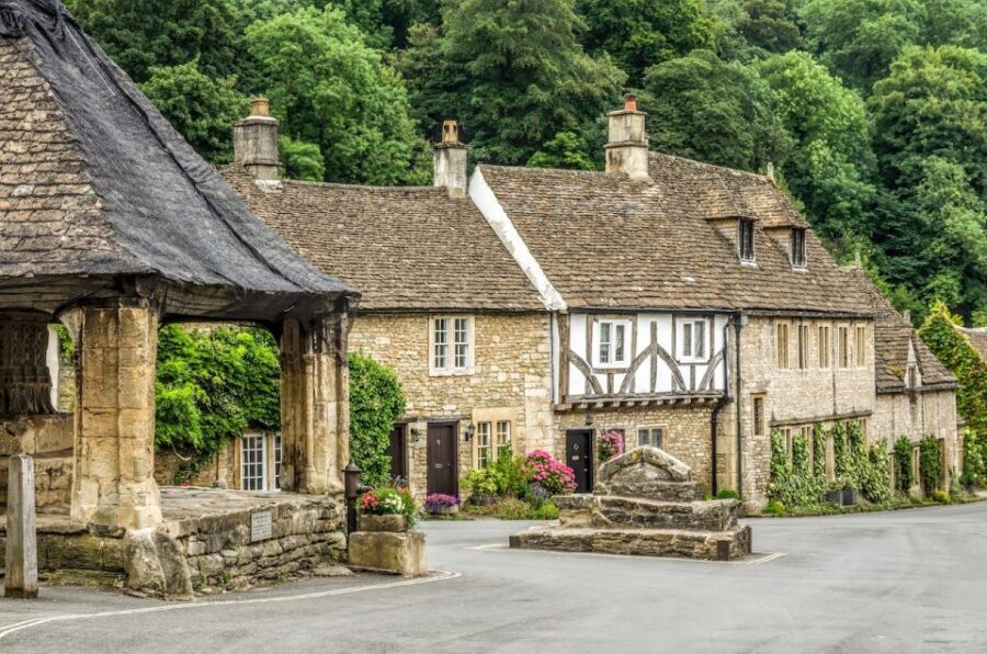 From Bath: Private Tour to Serene Cotswolds with Pickup - Bradford-on-Avon: mills, Tithe Barn, canal locks, and river walks