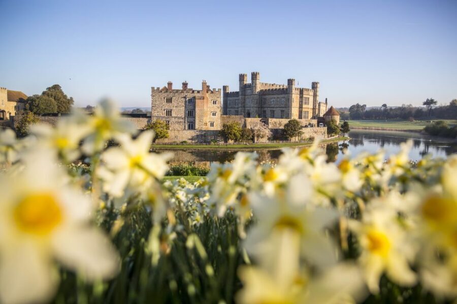 From Brighton: Leeds Castle & Canterbury Full-Day Trip - Leeds Castle: 500 acres, Henry VIII, and a maze you can actually enjoy