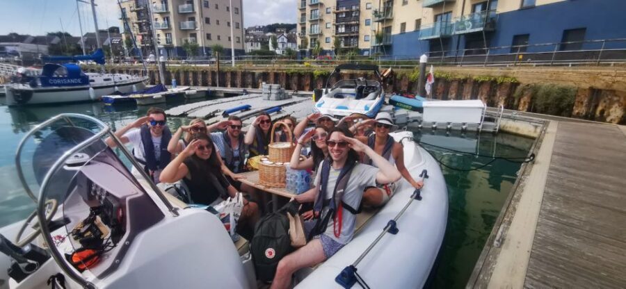 From Brighton: Private Boat Charter - The Captain’s Stories: Smuggling and Chalk Cliff Erosion