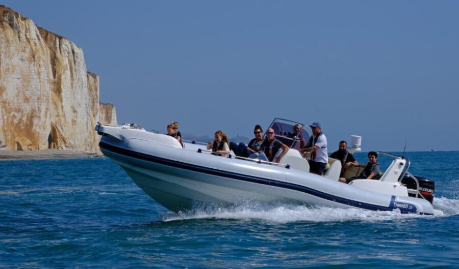 From Brighton: Private Boat Charter - Seven Sisters Cliffs or Brighton Old Pier: How You Pick Your Route