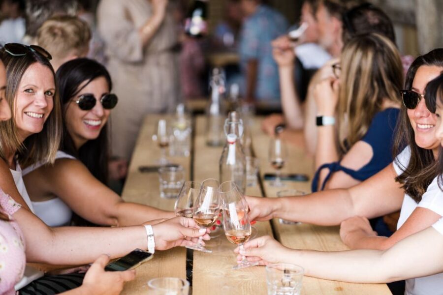 From Brighton: Sussex Wine Tour on a Vintage Bus with Lunch - Stop 1 at the first estate: vineyard manager tour and tastings
