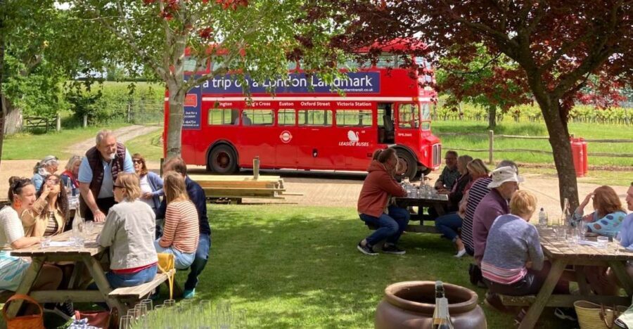 From Brighton: Sussex Wine Tour on a Vintage Bus with Lunch - Lunch among the vines: seasonal food and one glass of Sussex wine