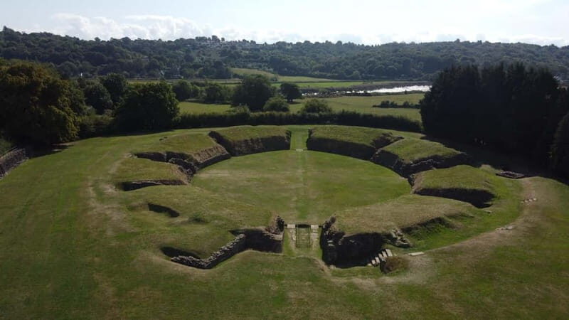 From Cardiff: Caerleon, Tintern Abbey and Three Castles Tour - Caldicot Castle in Gardens and Woods: A Breather Between Big Stops