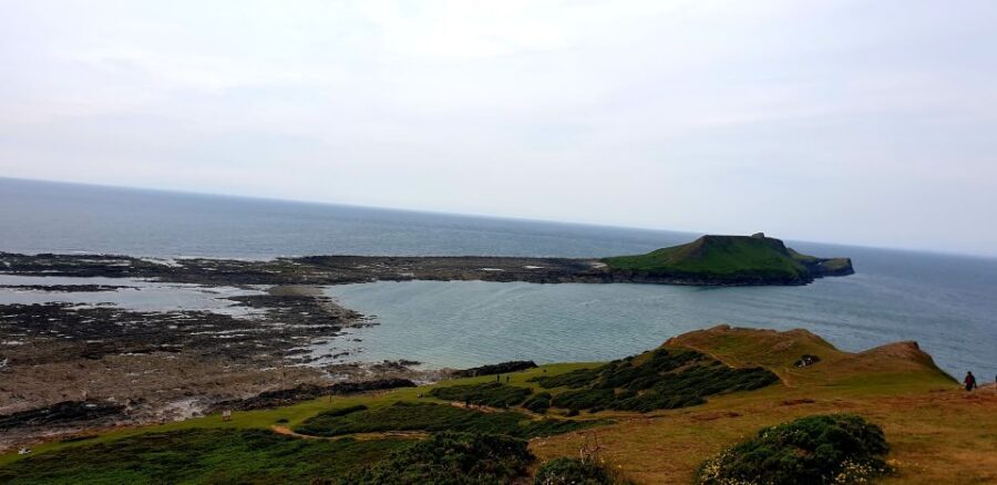 From Cardiff: Mumbles and Gower Peninsular Tour - Worms Head and Rhossili Bay: The Clifftop Drama You Came For