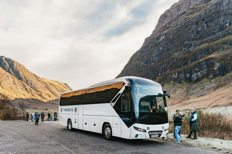 From Edinburgh: Glenfinnan, Glencoe, and Highlands Day Trip - Fort William: Ben Nevis at the foot of the drama