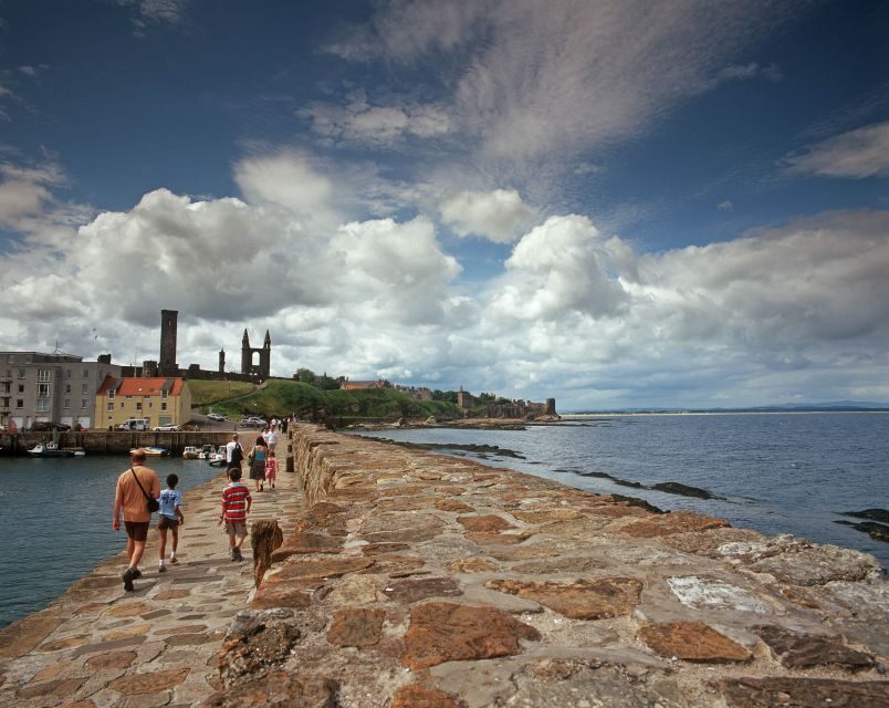 From Edinburgh: St Andrews and Fishing Villages of Fife Tour - Lunch on cobbles: plan for St Andrews speed