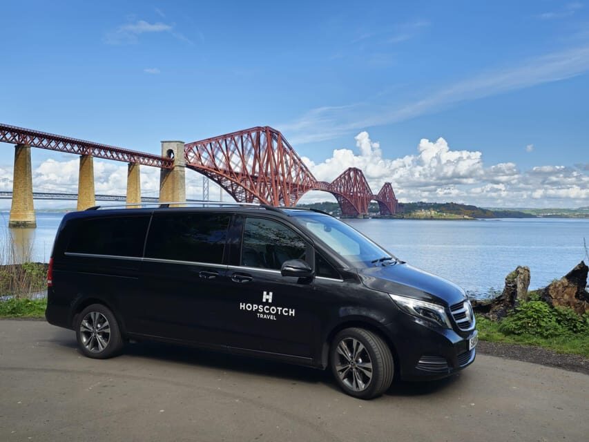 From Edinburgh: St. Andrews & Fife Luxury Private Day Tour - Route highlights: Forth Rail Bridge and the East Neuk fishing villages