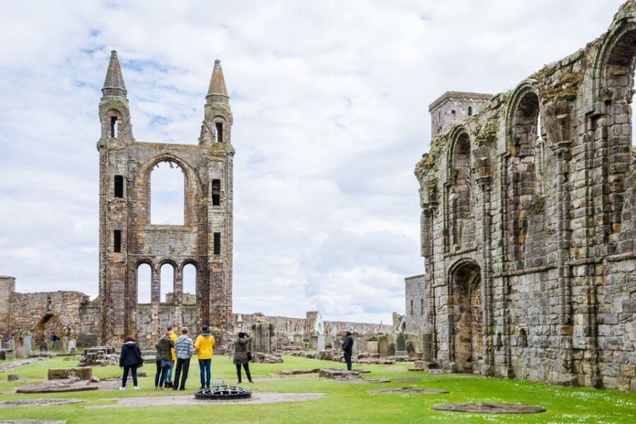From Edinburgh: St Andrews & Fife's Fishing Villages - St Andrews: Old Course Atmosphere, Ruins, University Streets, and Lunch Choices