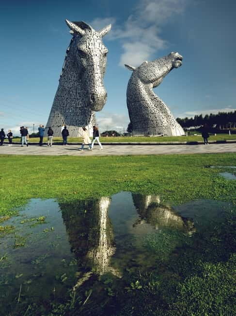 From Edinburgh: Stirling Castle, Kelpies and Loch Lomond - The Kelpies: 30-foot sculptures you’ll want to walk around