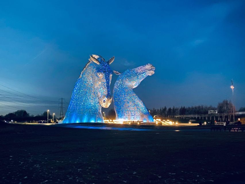 From Edinburgh: The Kelpies, Glencoe & Loch Lomond Day Tour - Private Highlands Time from Edinburgh: the Mercedes V Class difference