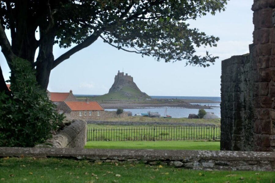 From Edinburgh: Viking Coast & Alnwick Castle Day Tour - Lindisfarne Castle, priory stops, and mead as a souvenir